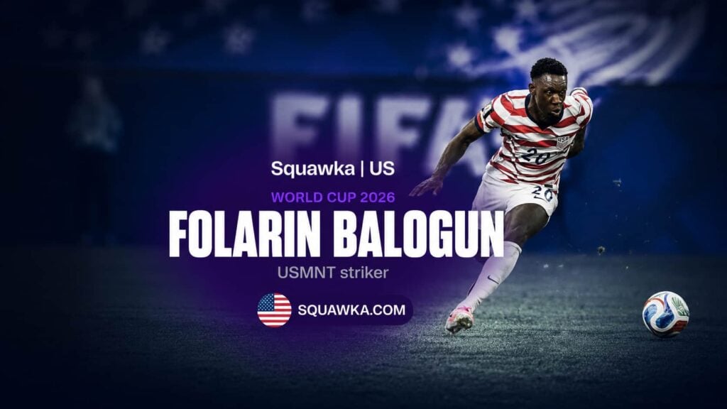 Folarin Balogun in action for the USMNT ahead of the World Cup 2026