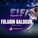 Folarin Balogun in action for the USMNT ahead of the World Cup 2026