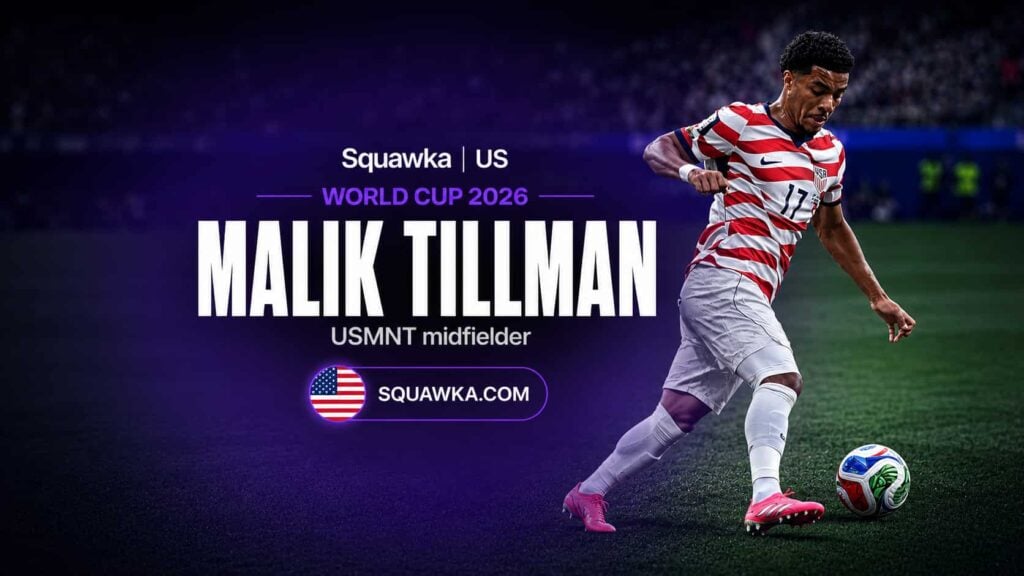 Malik Tillman in action for the USMNT ahead of the World Cup 2026