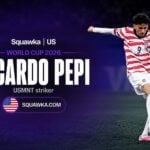 Ricardo Pepi in action for the USMNT ahead of the World Cup 2026