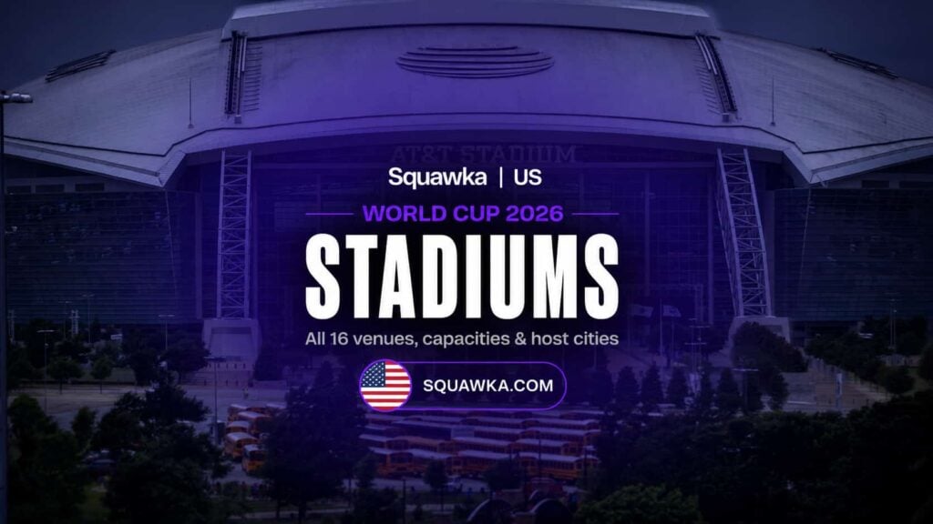 AT&T Stadium in Dallas, one of the 11 US World Cup 2026 stadiums