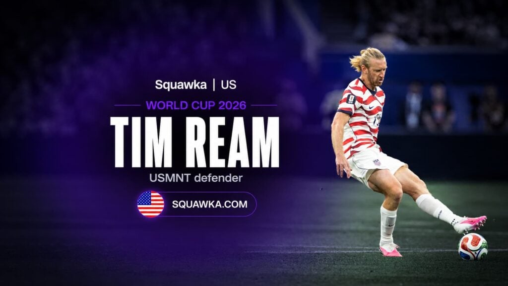 Tim Ream in action for the USMNT ahead of the World Cup 2026