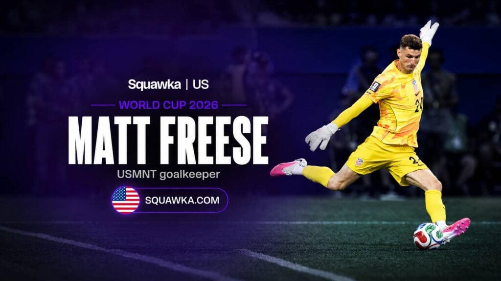 Matt Freese in action for the USMNT ahead of the World Cup 2026