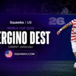 Sergino Dest in action for the USMNT ahead of the World Cup 2026