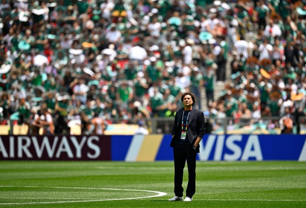 Guillermo Ochoa before Mexico vs Czech Republic at World Cup 2026
