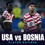 USA vs Bosnia-Herzegovina player ratings — FIFA World Cup 2026
