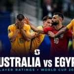 Australia vs Egypt player ratings — FIFA World Cup 2026