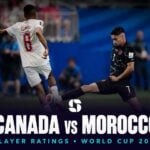 Canada vs Morocco player ratings — FIFA World Cup 2026