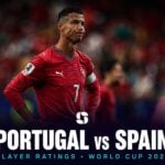Portugal vs Spain player ratings — FIFA World Cup 2026
