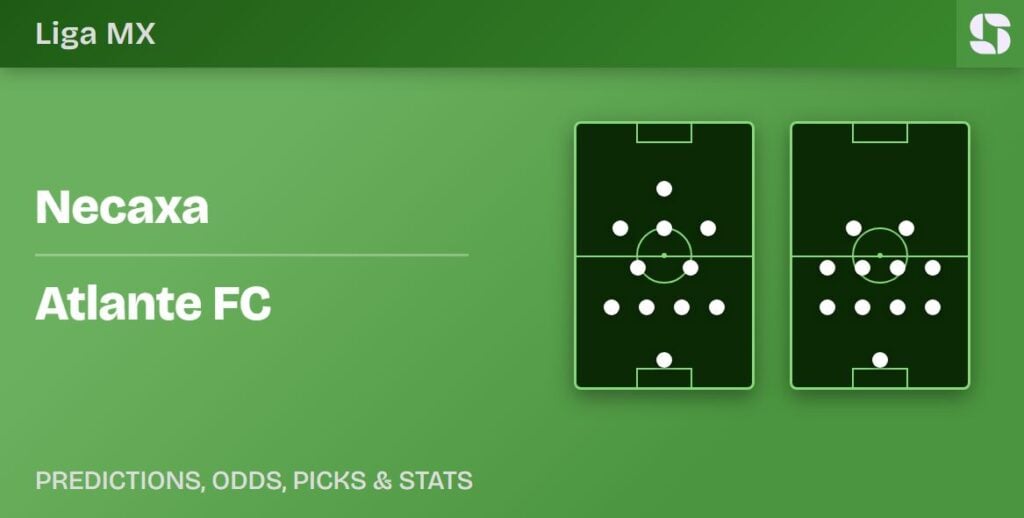 Necaxa vs Atlante FC prediction preview banner