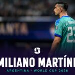 Emiliano Martínez of Argentina in his goalkeeper kit during the World Cup 2026.
