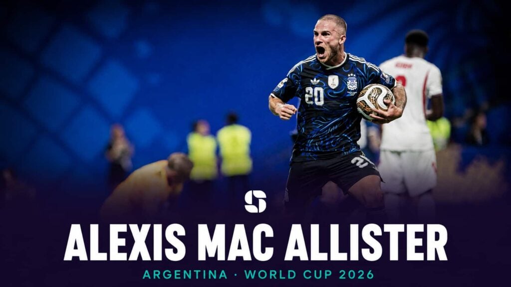 Alexis Mac Allister of Argentina in action during the World Cup 2026.