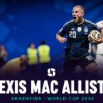 Alexis Mac Allister of Argentina in action during the World Cup 2026.