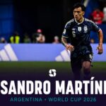 Lisandro Martínez of Argentina in action during the World Cup 2026.
