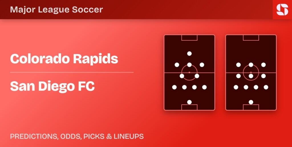 Colorado Rapids vs San Diego FC predicted lineups — MLS preview