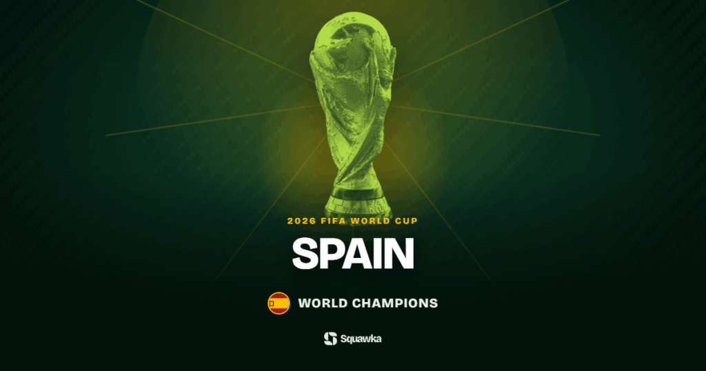 Spain win the 2026 World Cup