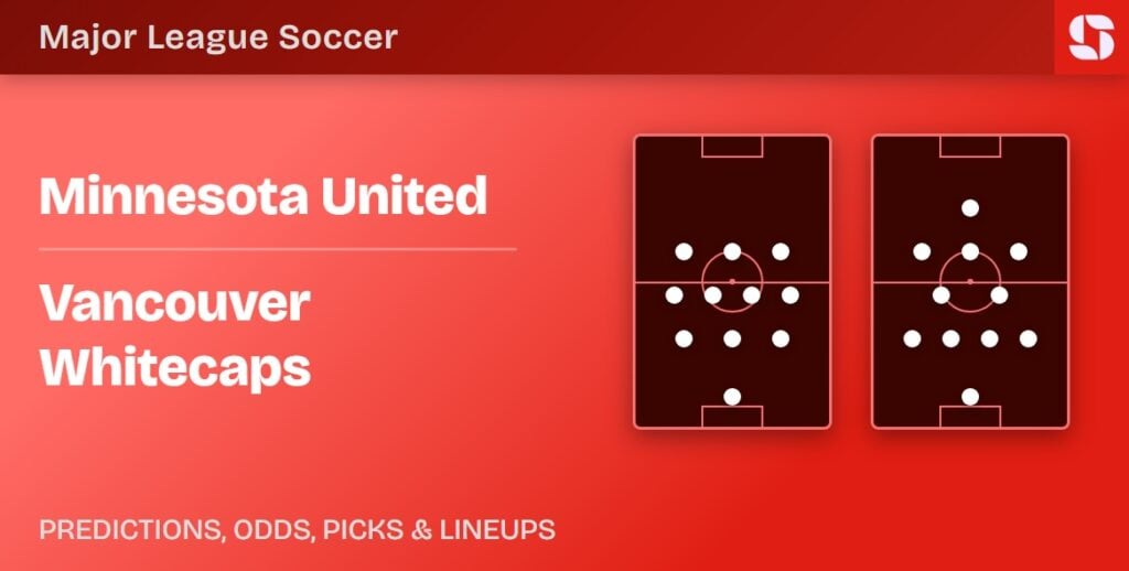 Minnesota United vs Vancouver Whitecaps prediction, MLS best bets, odds and predicted lineups