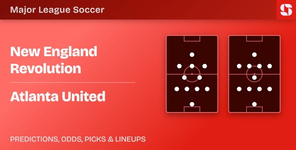 New England Revolution vs Atlanta United prediction, odds and predicted lineups preview banner