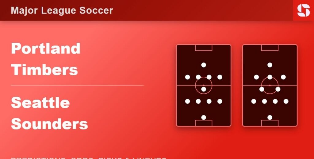 portland timbers vs seattle sounders prediction