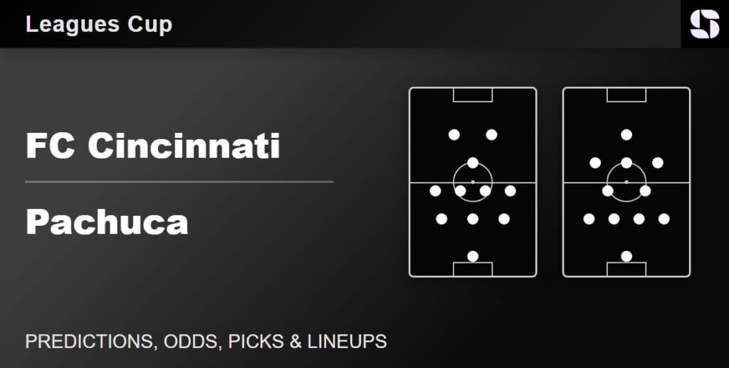 FC Cincinnati vs Pachuca predicted lineups Leagues Cup