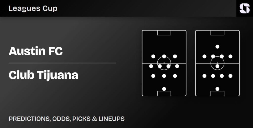 Austin FC vs Club Tijuana predicted lineups Leagues Cup