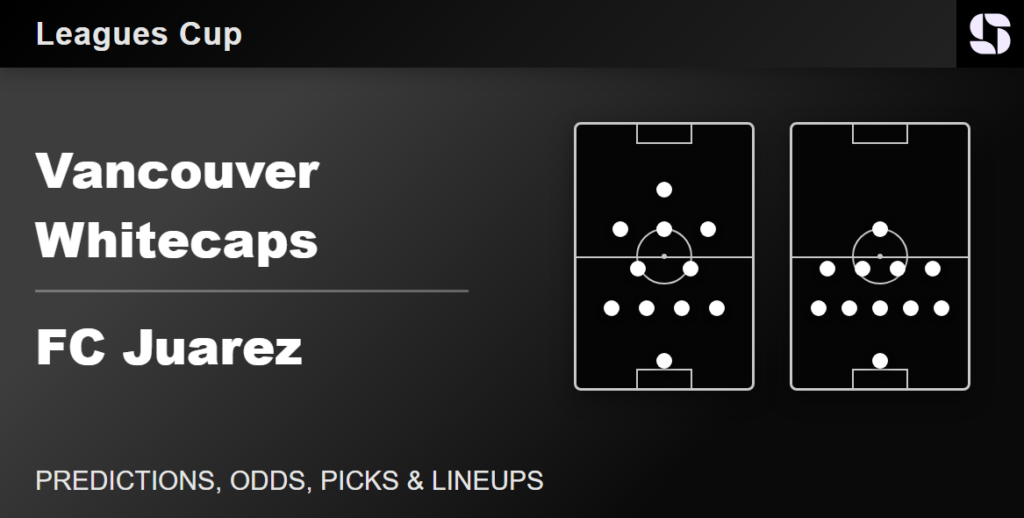 Vancouver Whitecaps vs FC Juarez predicted lineups Leagues Cup