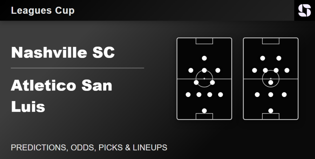 Nashville SC vs Atletico San Luis predicted lineups Leagues Cup