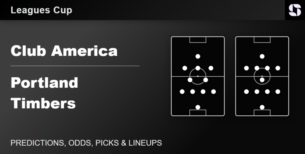 Club America vs Portland Timbers predicted lineups Leagues Cup
