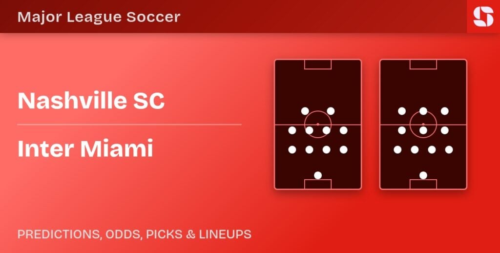 Nashville SC vs Inter Miami predicted formations