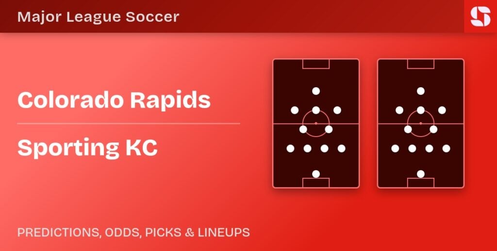 Colorado Rapids vs Sporting KC predicted formations