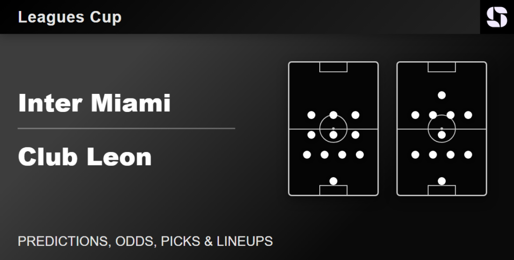 Inter Miami vs Club Leon predicted lineups Leagues Cup
