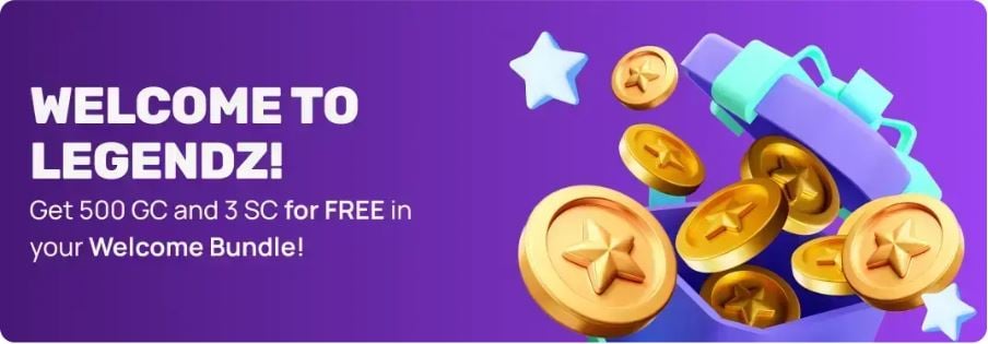Legendz Casino Welcome Offer