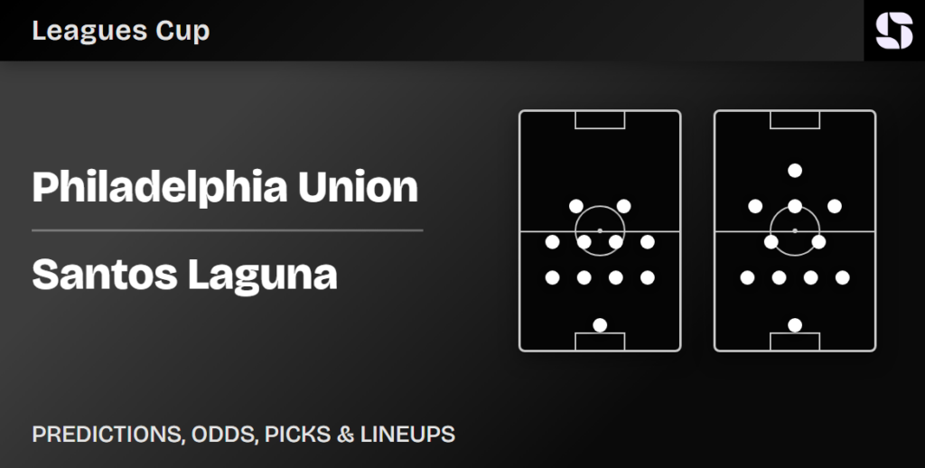 Philadelphia Union vs Santos Laguna predicted lineups Leagues Cup