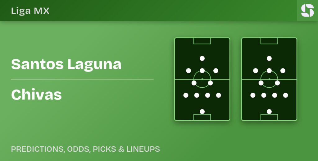 Santos Laguna vs Chivas predicted formations