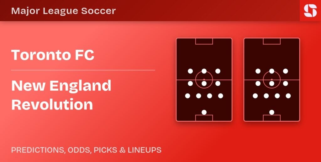 Toronto FC vs New England Revolution predicted formations