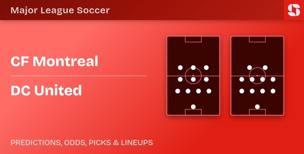 CF Montreal vs DC United predicted formations