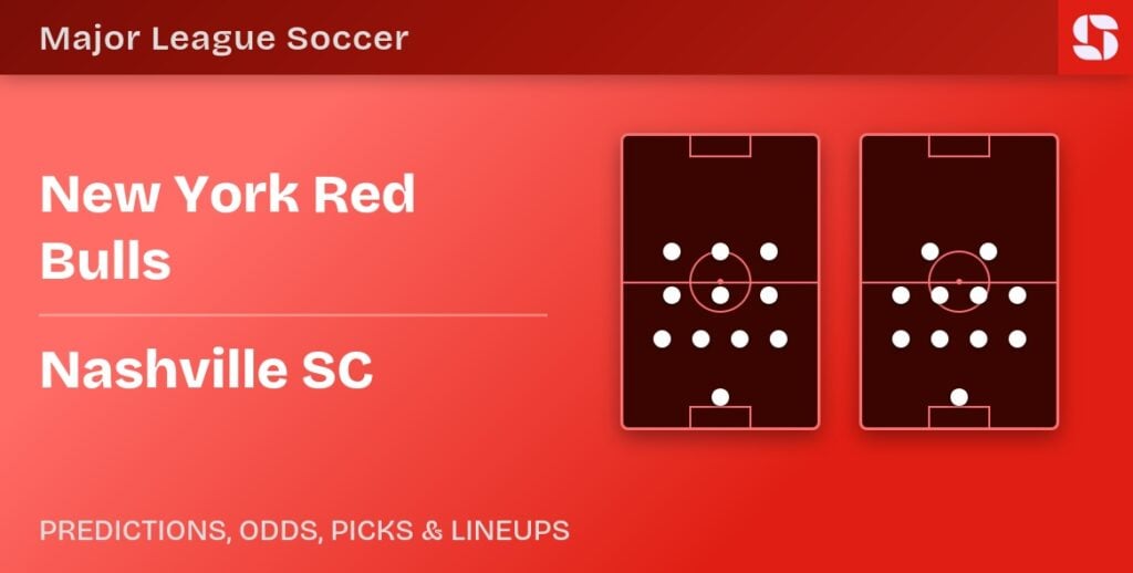 New York Red Bulls vs Nashville SC predicted formations