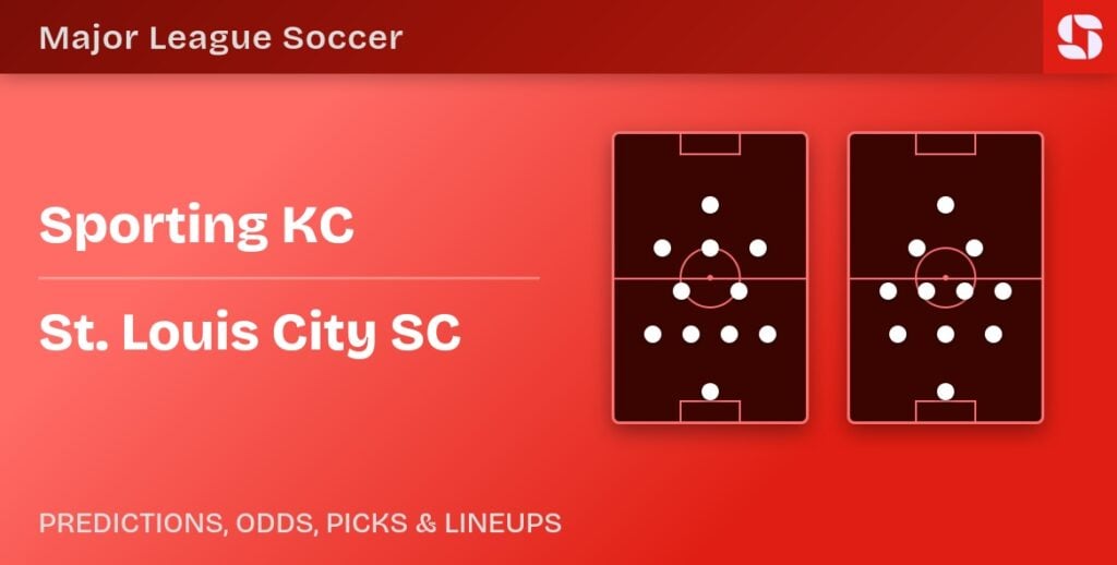 Sporting KC vs St. Louis City SC predicted formations