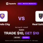 Orlando City vs Real Salt Lake: Kalshi Promo Code & $10 Bonus