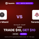 Inter Miami vs Toronto FC: Kalshi Promo Code & $10 Bonus