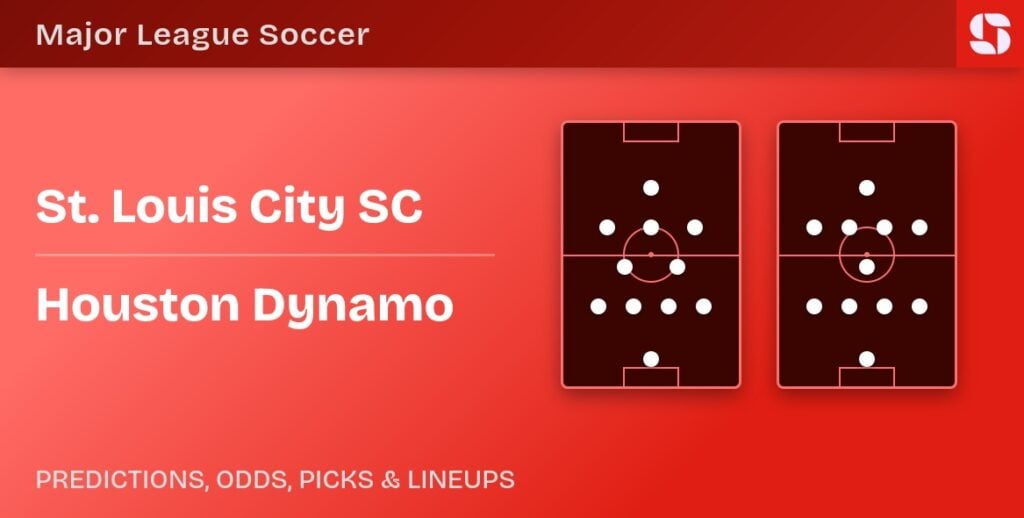 St. Louis City SC vs Houston Dynamo predicted formations