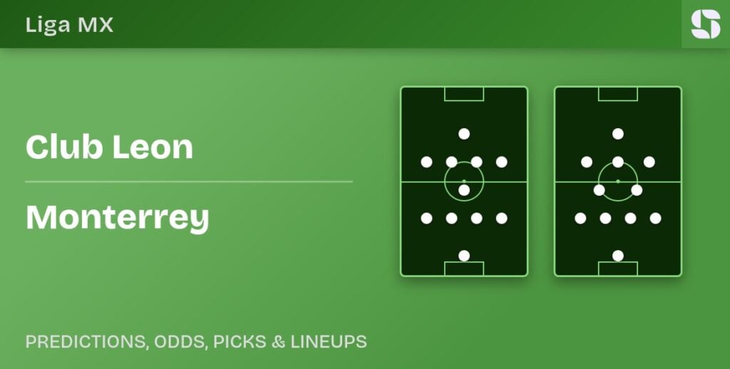 Club Leon vs Monterrey predicted formations
