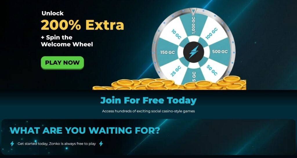 Zonko Casino welcome Offer