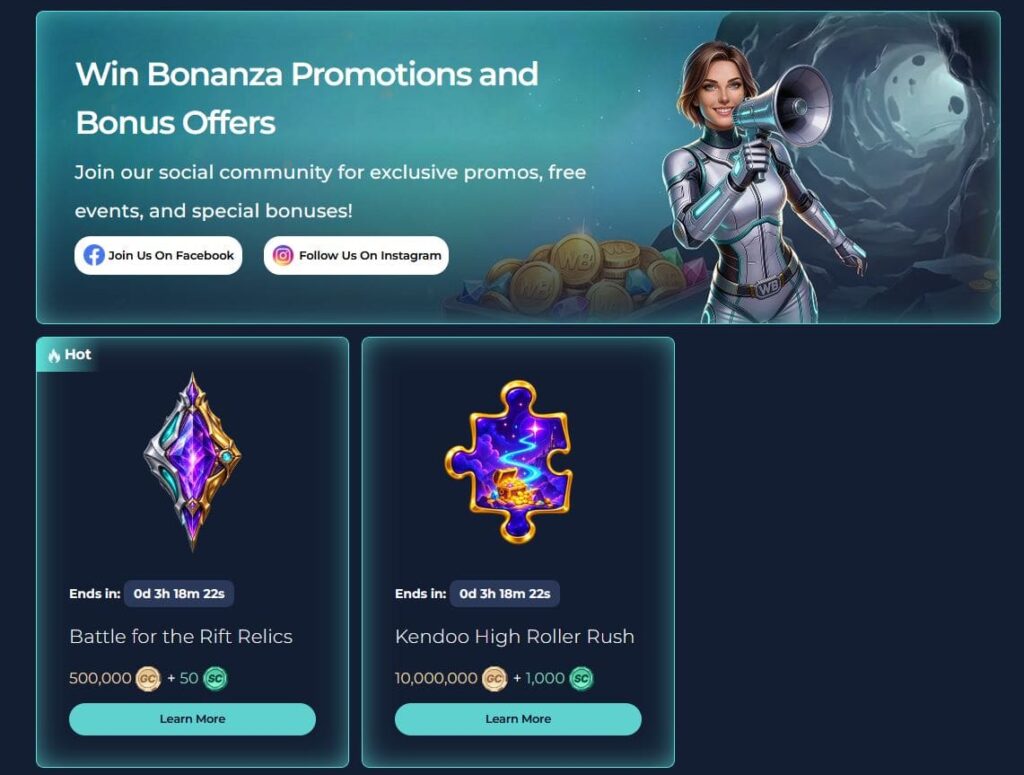 WinBonza Casino Bonus Offer