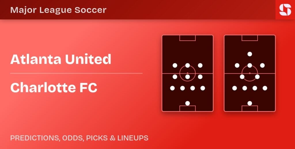 Atlanta United vs Charlotte FC predicted formations