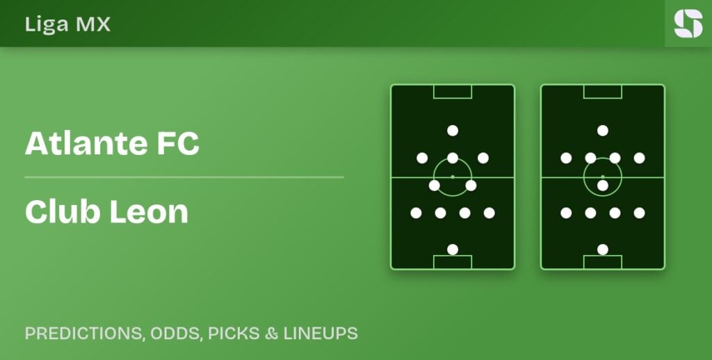 Atlante FC vs Club Leon predicted formations