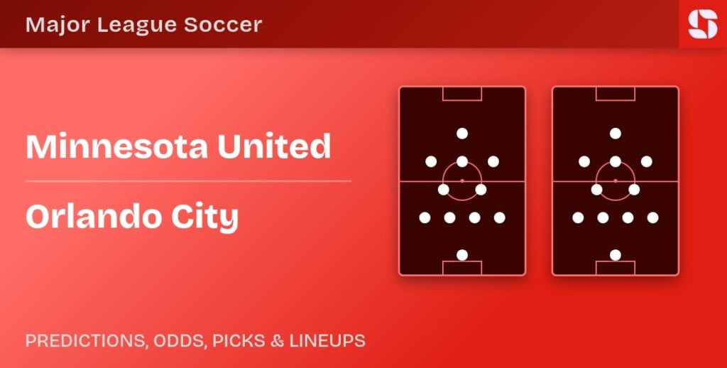 Minnesota United vs Orlando City predicted formations
