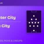 Manchester City vs Coventry City predicted formations