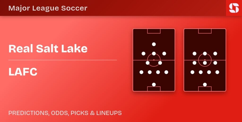 Real Salt Lake vs LAFC predicted formations