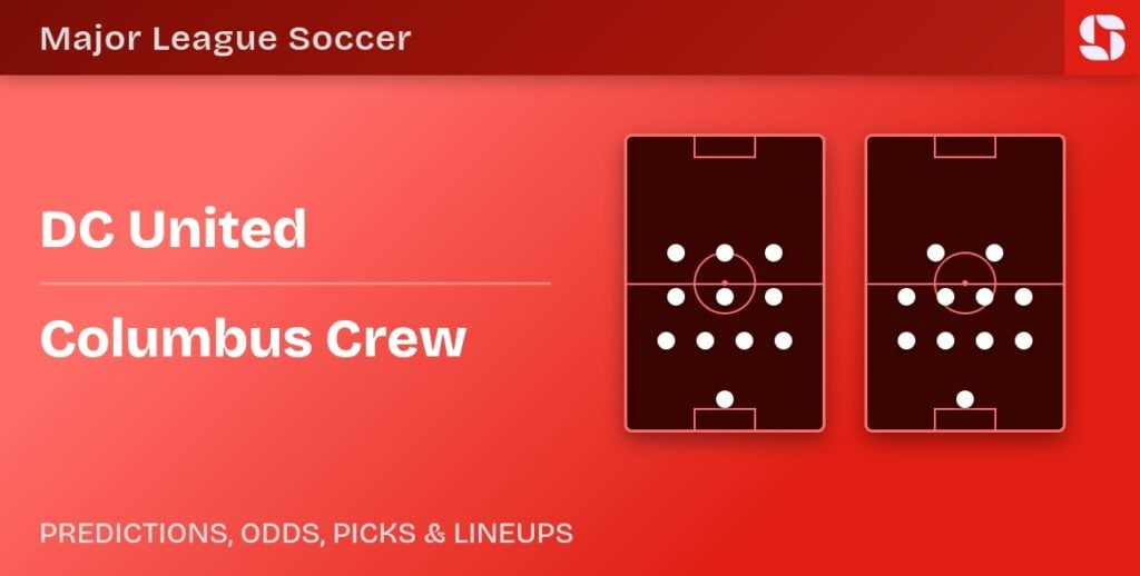 DC United vs Columbus Crew predicted formations